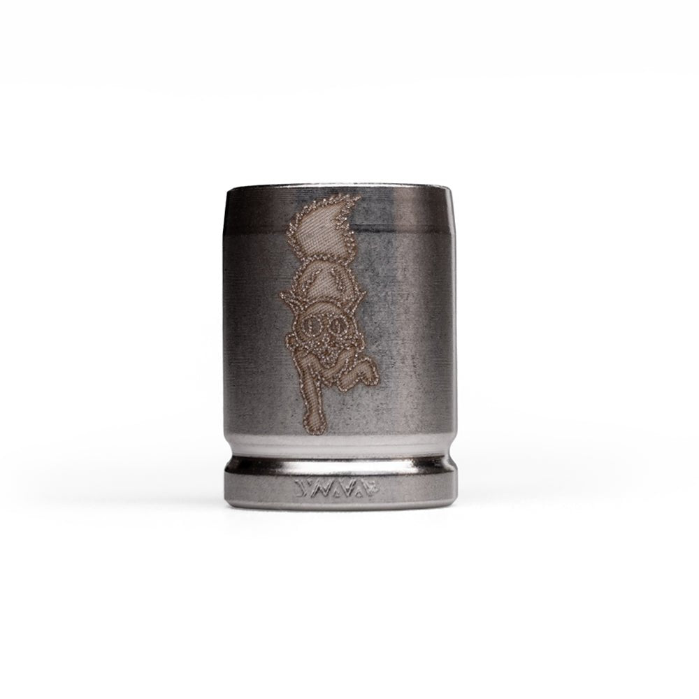 Cap Armor - Stainless Steel: White Cat - DynaVap