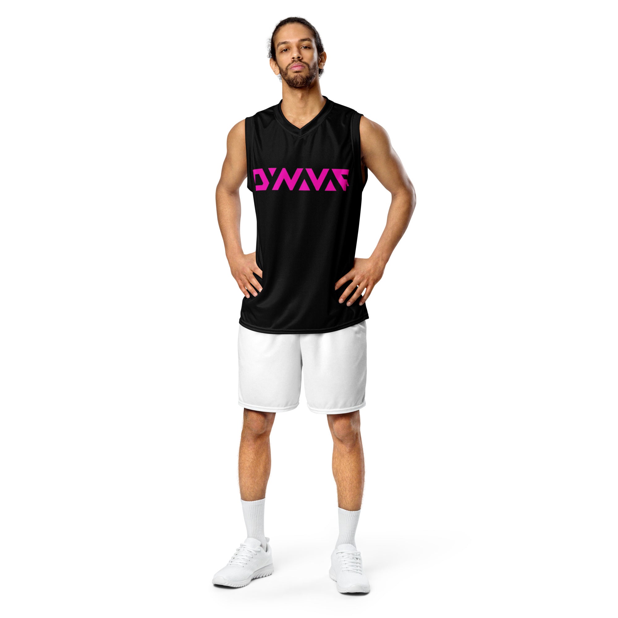 Basketball Jersey: DynaVap Pink Logo