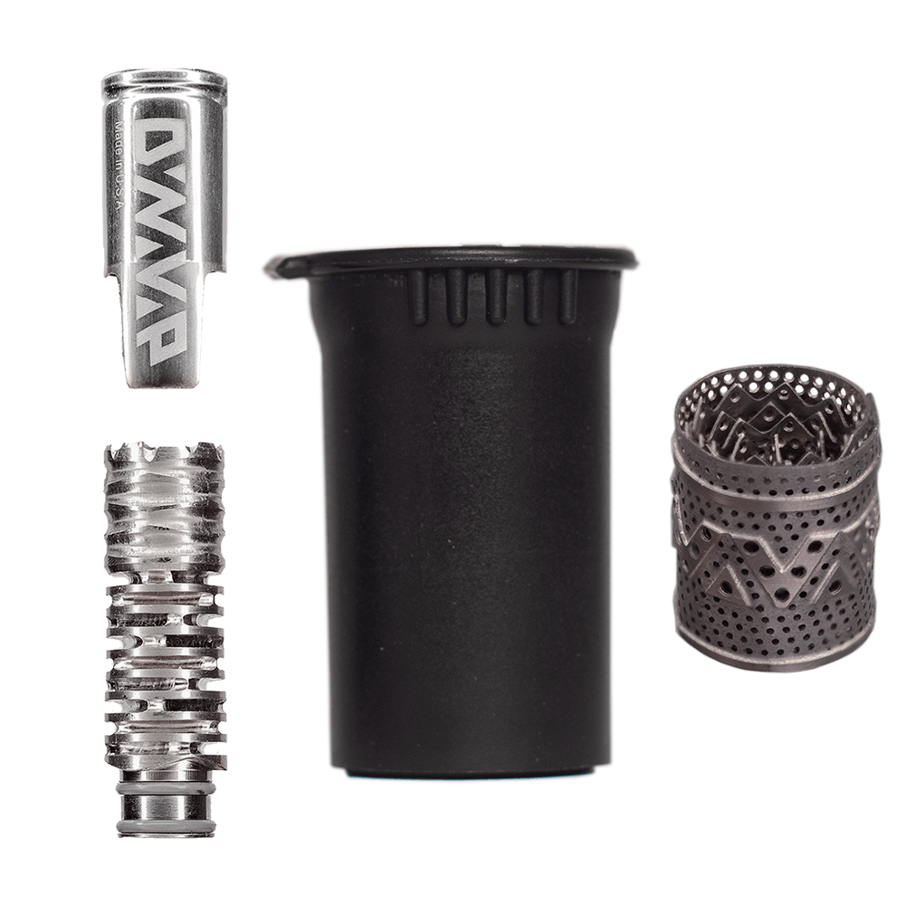 Cap, coil, and tip kit for the Omni vaporizer