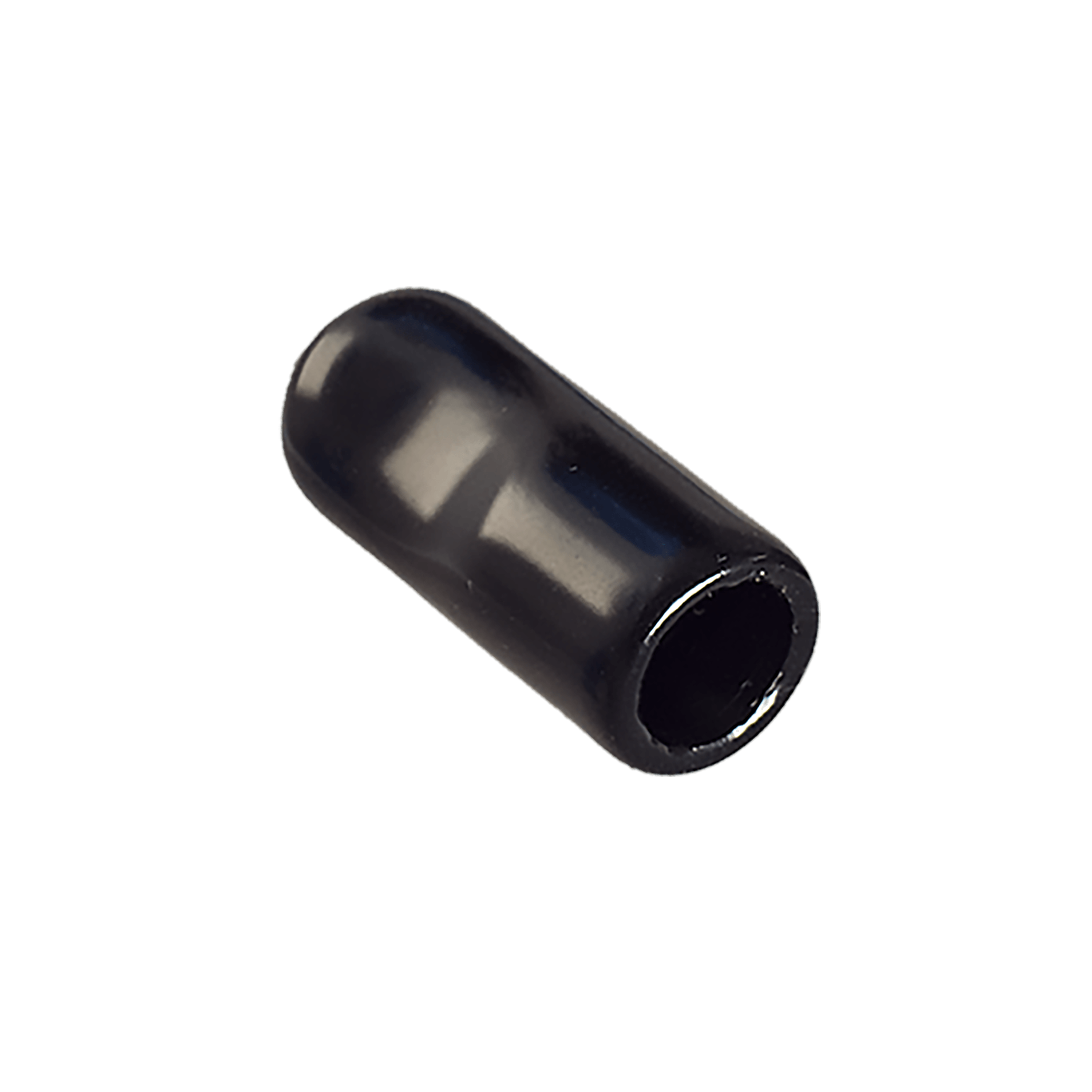 Rubber vaporizer adaptor mouthpiece in black