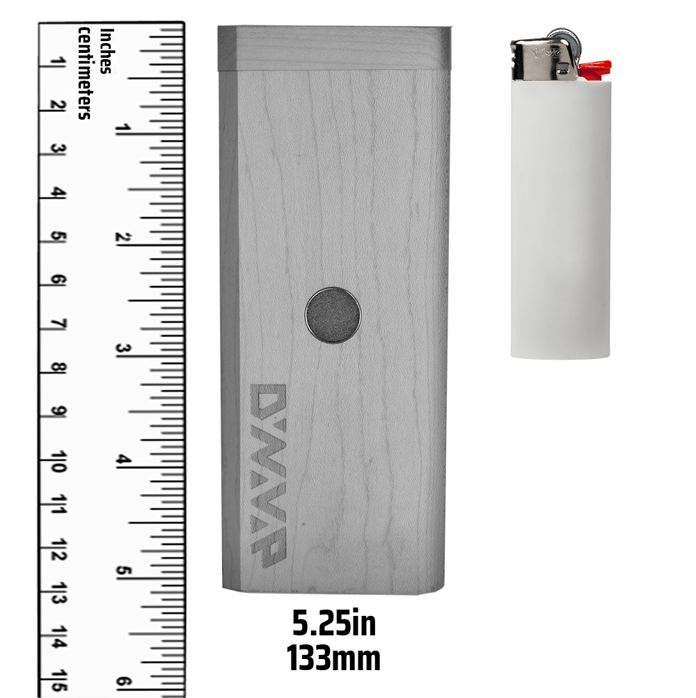 Dynastash XL zebrawood size comparison