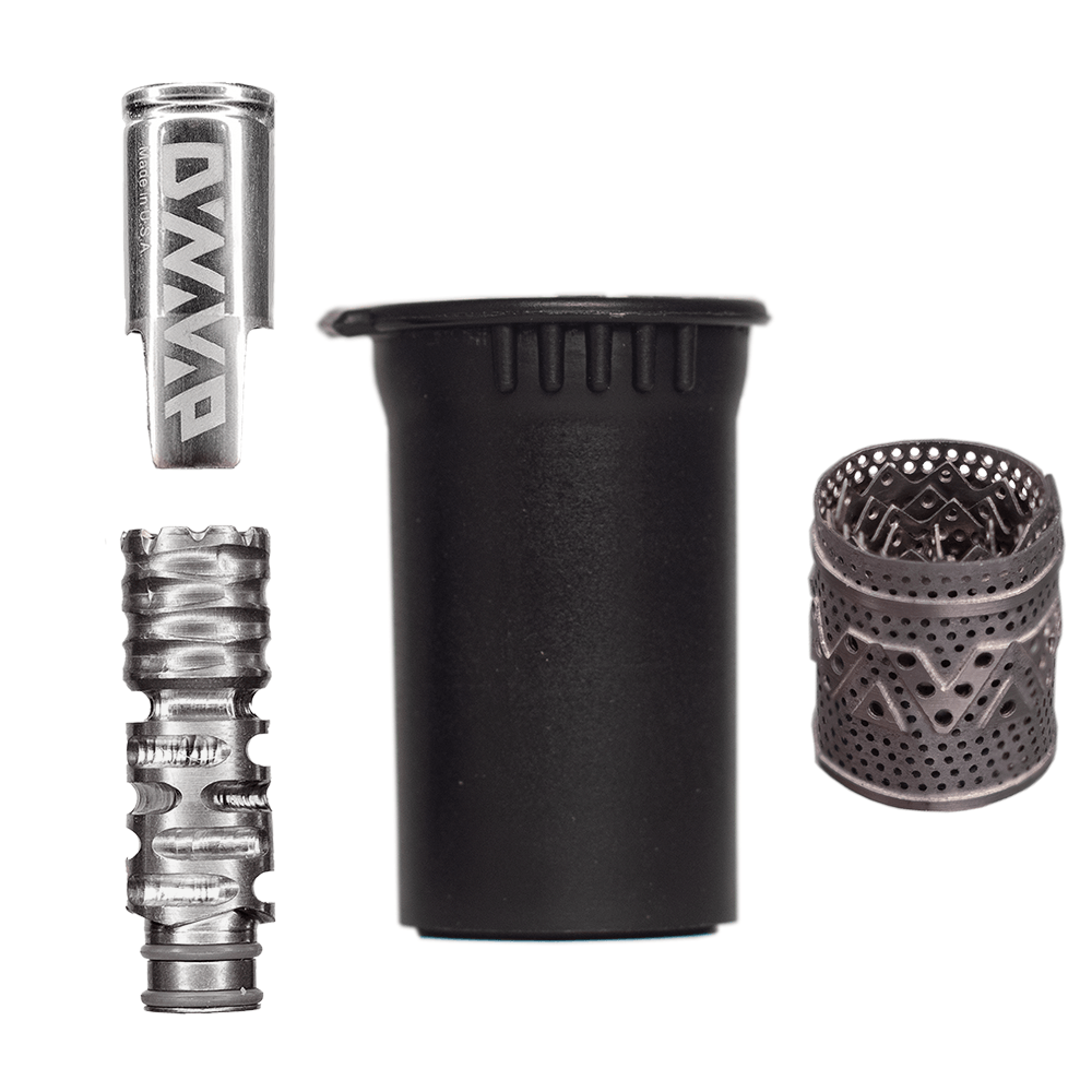 Cap, coil, and tip kit for the Vong vaporizer